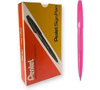 Lot De 12 S520 Sign Pen Stylo Feutre À Pointe Fibre Fine Rose