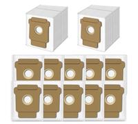 Lot de 12 sacs à poussière compatibles avec iRobot Roomba Essential Vac 2 Q0520,105 Vac/105 Combo, 104 Combo, Plus 405/Plus 505 Combo, Max 705 Vac, 12 sacs à poussière de rechange pour aspirateur