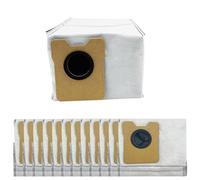 Lot de 12 sacs à poussière de 3 L pour Eufy C10 C20, design à 4 couches pour une filtration efficace des débris