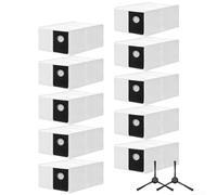 Lot de 12 sacs à poussière de rechange pour aspirateurs EUREKA V15 Pro, J15