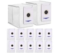 Lot de 12 Sacs à Poussière pour Aspirateur Ecovacs T30 Pro Omni&T30 Omni,Sacs d'aspirateur de Rechange pour Ecovacs T30 Pro Omni&T30 Omni