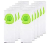 Lot de 12 sacs à poussière pour aspirateur sans fil et à main G-tech PRO, PRO 2, PRO K9, PRO 2 K9, ATF301, ATF303, ATF307, ATF308