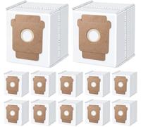 Lot de 12 sacs à poussière pour iRobot Roomba Q0520, 104/105 Combo, Plus 405/504/505 Combo, Max 705 Vac Clean Base, Combo Essential Series
