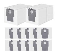 Lot de 12 Sacs à Poussière pour Roborock Q Revo/Qrevo S/Qrevo Pro/Qrevo Edge/Qrevo Curv/S5V/S8 MaxV Ultra/QV 35S/35A/QR 598/798, Saros 20/10R/Z70 Robot Aspirateur, Accessoires Sac à Poussière