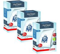 Lot De 12 Sacs À Poussières Hyclean 3d Gn + 6 Filtres Pour Aspirateurs Miele