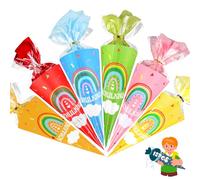 Lot de 12 sacs à sucre pour la rentrée des classes, pour l'école maternelle, kit de bricolage, rentrée des classes, cadeau de rentrée scolaire, décoration de fête