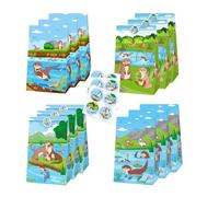 Lot de 12 sacs cadeaux pour fête de loutres - Pour les décorations de fête