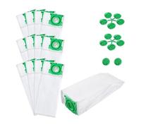 Lot De 12 Sacs D'aspirateur Compatibles Avec Sebo, KX/C/370, Sebo X Series Extra Pet XP2 XP3 5093ER