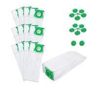 Lot De 12 Sacs D'aspirateur Compatibles Avec Sebo KX/C/370, Sebo X Series Extra Pet XP2 XP3 5093ER