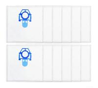 Lot de 12 sacs d'aspirateur de rechange en tissus synthétiques pour Zelmer, Odyssey, Meteor 2, Protecto avec une grande capacité de débris