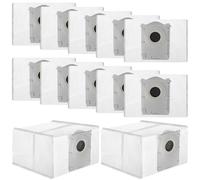 Lot De 12 Sacs D'Aspirateur Pour Irobot Roomba I7/I7+/I3/I3+/I4/I4+/I6/I6+/I8/I8+/S9/S9+/J7/J7+/E5/E6/E7 Sac De Rechange Pour Irobot Roomba I7 Kit D'Accessoires，Convient Aux Familles