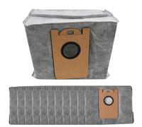 Lot de 12 sacs d'aspirateur pour robot Clean LR30 et For Plus, recharges vides automatiques étanches de 3 L avec filtration en quatre étapes et contrôle des odeurs au charbon actif, lot de 12