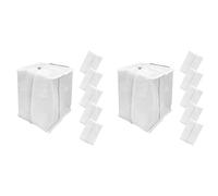 Lot de 12 sacs d'aspirateur réutilisables pour le nettoyage des séries I & S & J, aspirateur à vide pour le nettoyage accessoires pièces sacs