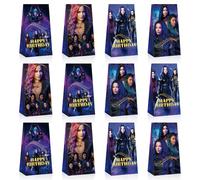 Lot de 12 sacs de fête sur le thème des descendants pour décorations de fête (Descendants)