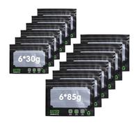 Lot de 12 sacs de rangement réutilisables Terploc Grove Bags, 30 g/85 g, sacs de rangement hermétiques, régulent l'oxygène et l'humidité avec contrôle de l'humidité intégré (58-62 %)