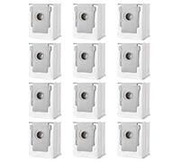 Lot de 12 sacs de rechange compatibles pour iRobot i7 i7+ / i7 Plus E5 E6 E7 S9, accessoires de nettoyage sous vide pour Roomba i7, pour aspirateur de base propre