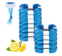 Lot de 12 sacs de recharge pour poubelle à couches compatibles avec les cartouches Genie, Angelcare, Tommee Tippee, Twist & Click et Spross