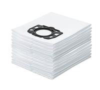 Lot de 12 sacs filtrants en non-tissé KFI 487 compatibles avec Kärcher 2.863-006.0 WD4 WD5 WD5P WD6 WD6P Premium MV4 MV5 MV6 Aspirateur eau et poussière