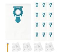 Lot de 12 sacs pour aspirateurs compatibles avec Miele Guard S1/L1/M1 d'aspirateur, sacs à poussière de rechange avec filtre de protection moteur