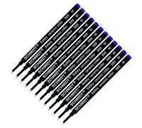 Lot de 12 - Schmidt 888 recharge pour stylo roller Bleu M