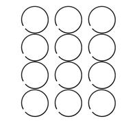Lot de 12 segments de piston 48 mm x 1,5 mm for tronçonneuses 61 365 261 262 162 165 265 625 630
