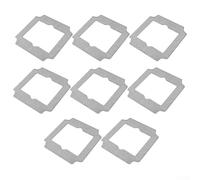 Lot de 12 serpillères de rechange pour Ecovacs pour winbot Mini2 Air2 One Pro One2 - Tampons de nettoyage réutilisables - Technologie à séchage rapide - Gris - Lot de 12