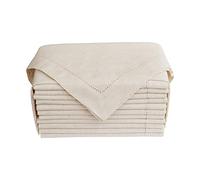 Lot de 12 Serviettes de Table en Tissu