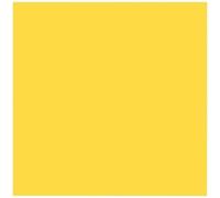 Lot de 12 serviettes - DUNI - Jetable - Dunisoft bio - 4 plis - 40x40cm - Jaune