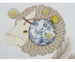 Lot de 12 serviettes en tissu 100 % coton pour usage quotidien - Serviettes de table pour fêtes, Noël, salle à manger - Ivoire The Home Talk