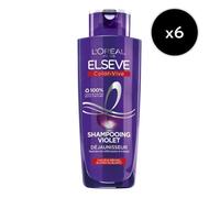 [Lot De 12] Shampooing Violet Déjaunisseur Color-Vive Elsève 200ml