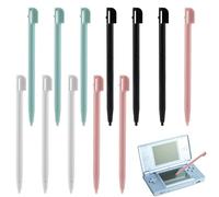 Lot de 12 stylets compatibles avec Nintendo DS Mini stylets élégants pour écran tactile de voyage légers et portables pour Nintendo 3DS DSL XL/LL NDSL