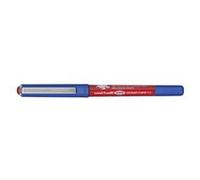 LOT de 12 Stylo à encre liquide Uni-ball Eye Ocean Care UB-150ROP - Pointe sphérique de 0,5 mm - Encre résistante à l'eau et à la lumière - Couleur rouge Rouge