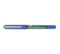 LOT de 12 Stylo à encre liquide Uni-ball Eye Ocean Care UB-150ROP - Pointe sphérique de 0,5 mm - Encre résistante à l'eau et à la lumière - Couleur verte