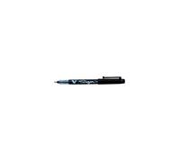 Pilot Pen Stylo-feutre V-Sign Pen Pointe en nylon 0,6 mm encre liquide noire Lot de 12
