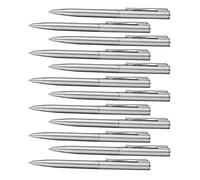 Lot de 12 stylos à huile élégants de 1,0 mm pour enseignants