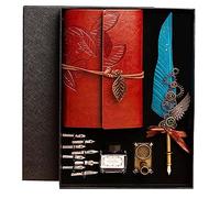 Lot de 12 Stylos à Plume de Calligraphie de Luxe, Carnet de Notes de Luxe, Stylo Plume Vintage, Stylo à Plume Antique, Stylo de Calligraphie pour Usage Personnel, Ailes Mécaniques, Cadeau