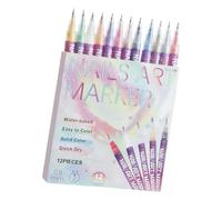Lot de 12 stylos à vernis à ongles - Kit de peinture d'artisanat - Avec vernis à ongles gel crayons de peinture d'art - Pour , filles, femmes débutantes, pour salon ou maison, également
