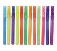 Lot de 12 stylos d'art pour ongles, vernis hydrosolubles à séchage rapide, pointe fine et effet pailleté, kit 3D DIY pour manucure créative, accessoires de beauté pour maison et salon, pour femmes