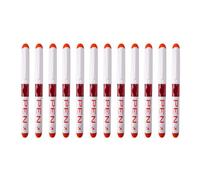 Lot de 12 stylos plume à pointe fine - Design ergonomique - Pratique d'écriture pour esquisses détaillées et lettrage à la main - Utilisation quotidienne