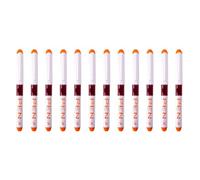 Lot de 12 stylos plume à pointe fine - Design ergonomique - Pratique d'écriture pour esquisses détaillées et lettrage à la main - Utilisation quotidienne