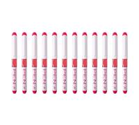 Lot de 12 stylos plume à pointe fine - Design ergonomique - Pratique d'écriture pour esquisses détaillées et lettrage à la main - Utilisation quotidienne