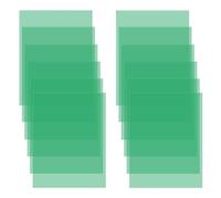 Lot de 12 superpositions colorées en PVC pour dyslexie, haute transparence et résistance aux rayures, réduit le stress visuel, aide à la lecture pour dyslexie, TDAH, syndrome d'Irlens