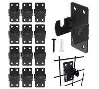 Lot de 12 supports de montage pour grille