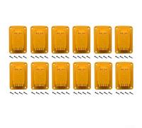 Lot de 12 supports de rangement pour perceuses Dewalt 12 V, 20 V et 18 V avec vis, support mural pour une utilisation en atelier
