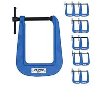 Lot de 12 supports de serrage G à gorge profonde de 50 mm