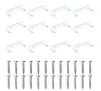 Lot de 12 supports muraux de voiture - Support mural robuste compatible avec la série Lego Speed Champion pour les amateurs de collection de voitures