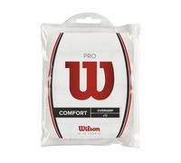 Lot de 12 surgrips de tennis Wilson Pro Blanc TU