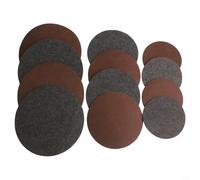 Lot de 12 tapis de plantes circulaires double face en feutre réversibles pour intérieur et extérieur avec sous-verre absorbant de 15,2 cm, 20,3 cm, 25,4 cm pour protéger le sol des jardiniers