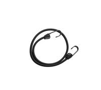 VEVOR Tendeur Élastique, Lot de 12, Cordes Élastiques Robustes, Diamètre 8 mm, Longueur 0,8 m, avec Crochets J en Acier, Corde de Fixation Extensible pour Camping, Bâches, Moto, Camion, Tente, Noir