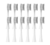 Lot de 12 têtes brosse rechange compatibles avec les brosses à dents poils souples Oclean X/X PRO/Z1/F1/One/Air 2/SE(12pcs Gray)